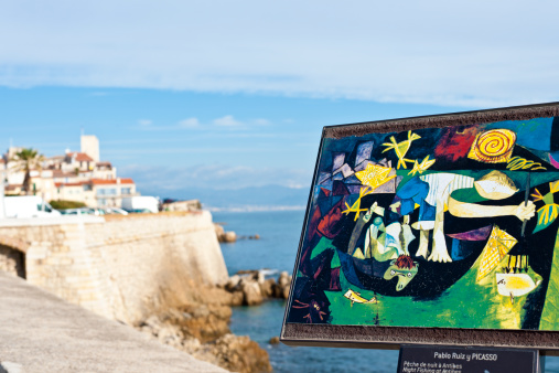 Picasso en la Costa Azul, Antibes Francia