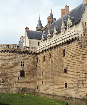 Entrada en el castillo de Nantes