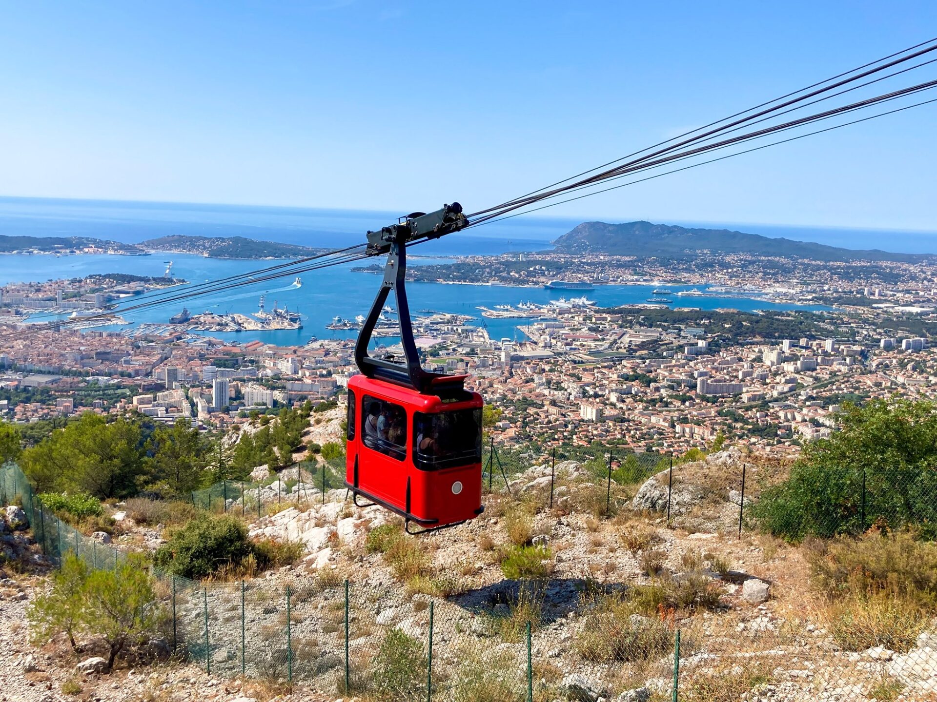 Visita de Toulon, Excursion Toulon